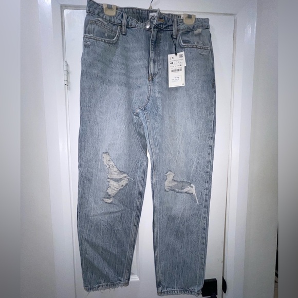 Zara Straight Leg Jeans - Picture 1 of 3